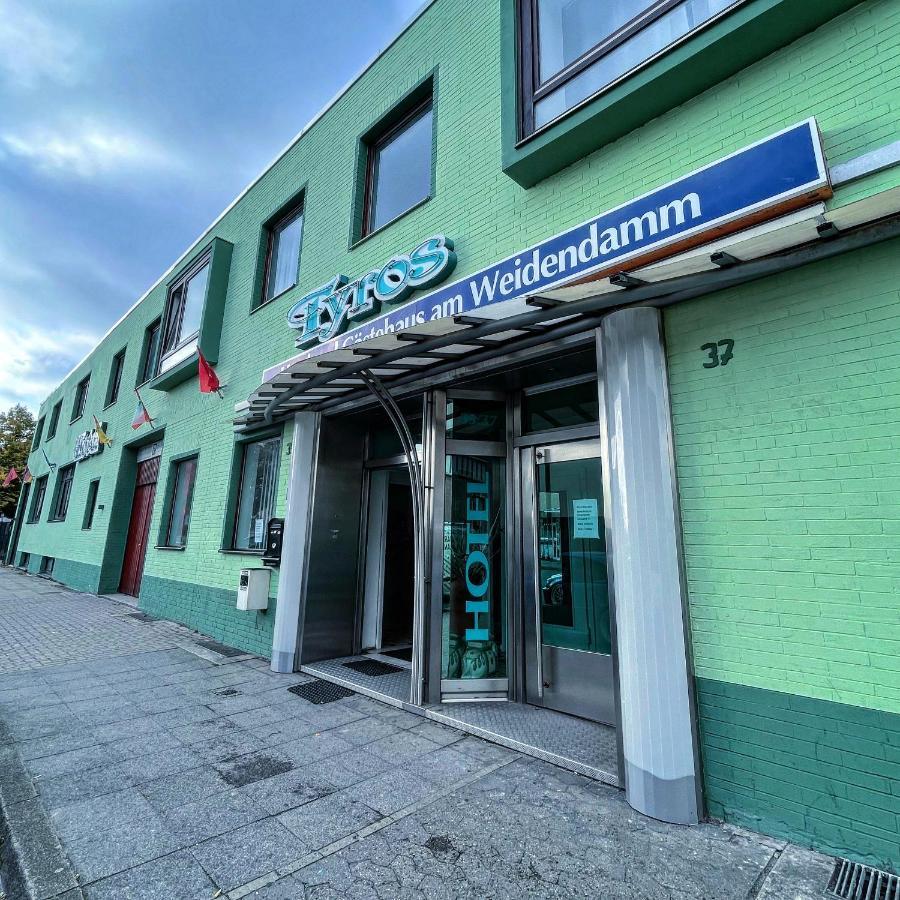 Tyros Hotel Und Gaestehaus Am Weidendamm Hannover Exteriör bild